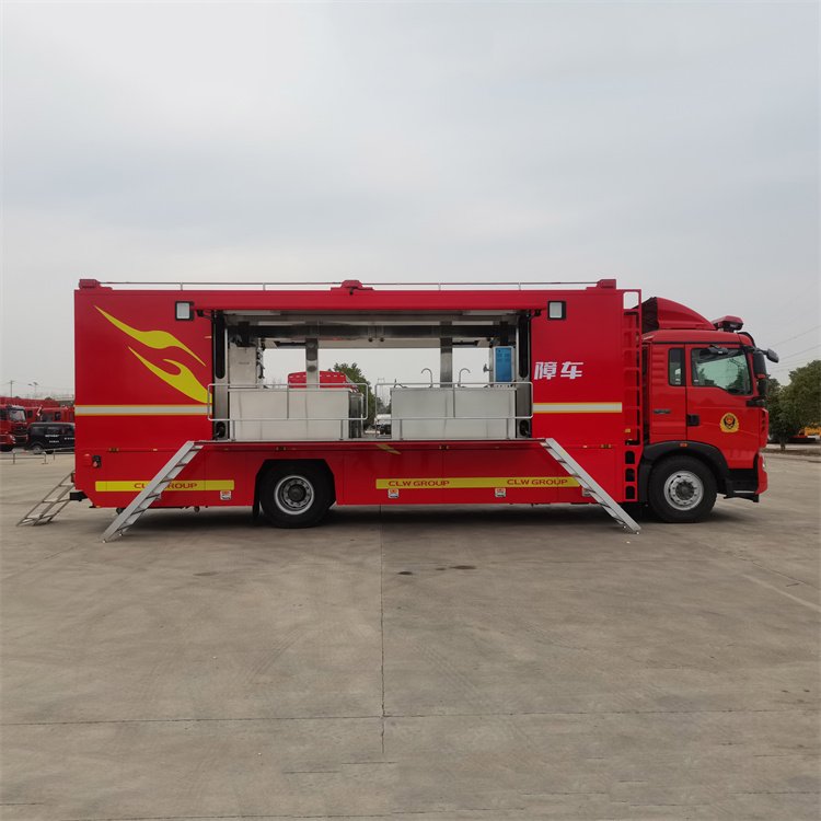 24人重汽豪沃應(yīng)急保障雙擴(kuò)展宿營(yíng)車(chē) 多功能指揮與后勤保障一體化解決方案